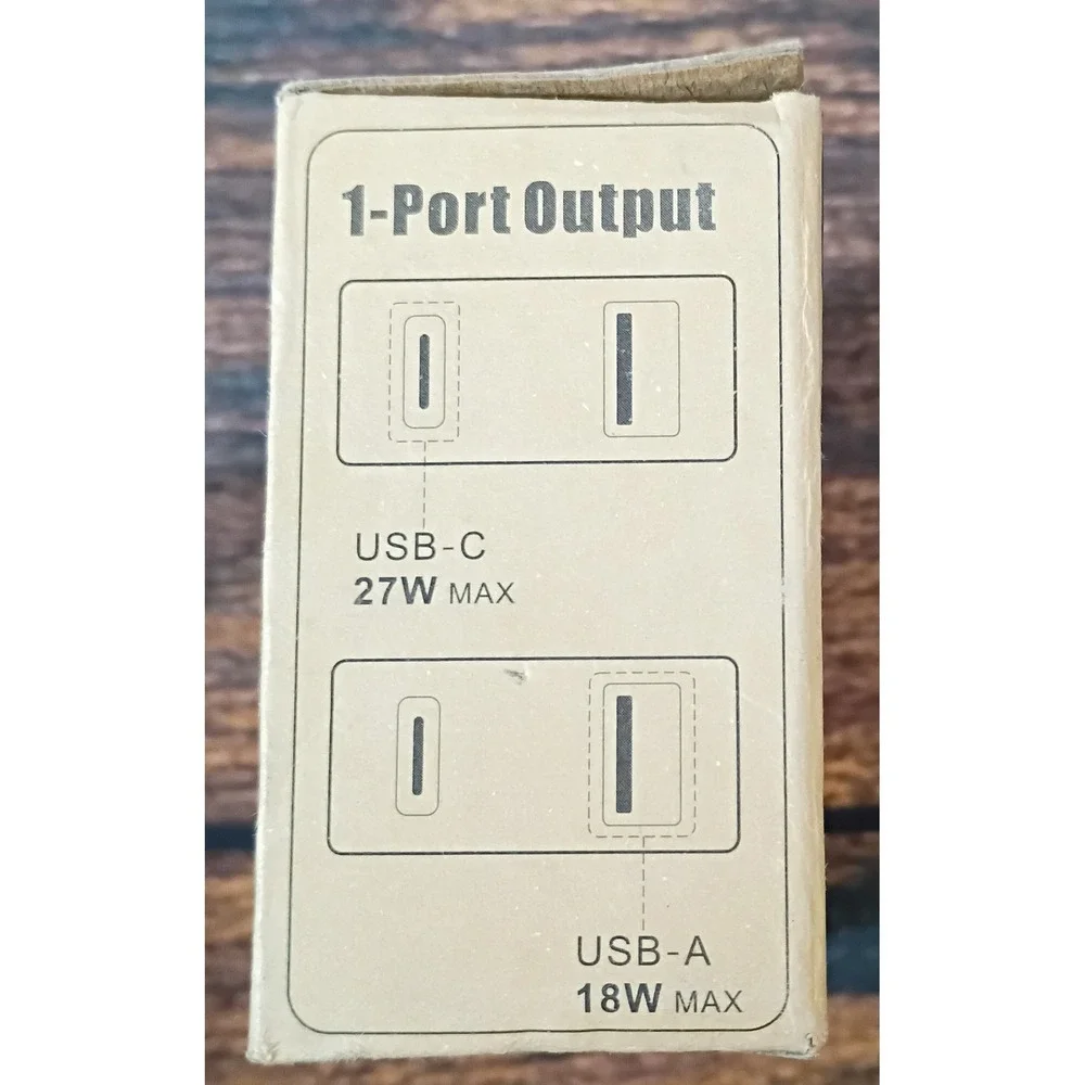 Motorcycle USB Charger PD 27W USB-C & QC 3.0 USB-A Dual Port 12V-24V LED Display